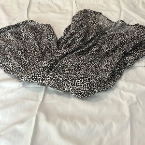 Animal Print Long Sleeve Dress